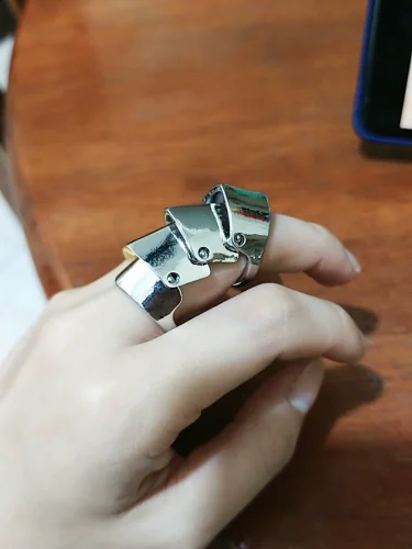 Click to view full screen NANA Armour Ring - Silver photo review