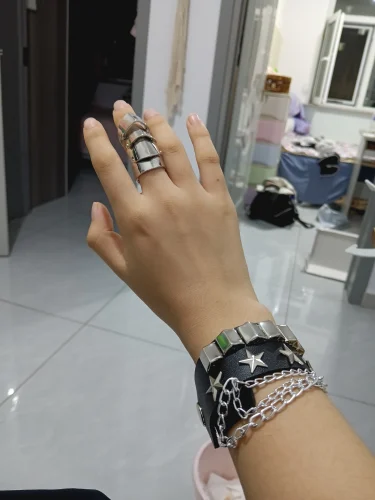 Click to view full screen NANA Armour Ring - Silver photo review