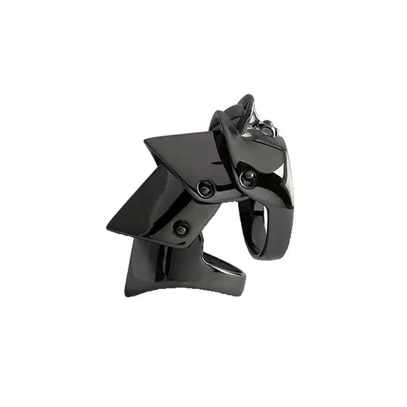 NANA Armour Ring shown with dark background for contrast